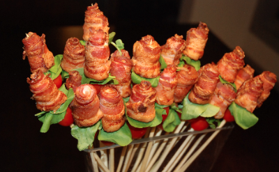 "Floral" Design for Dad: Make an edible BLT bouquet for Fathers' Day